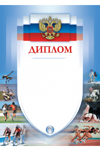 1040-022 Диплом с тиснением фольгой