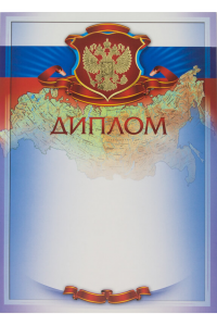 1040-024 Диплом с тиснением фольгой