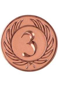 Эмблема D2-A38/B 3 место (D-50 мм)