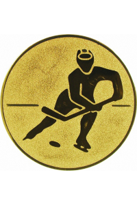Эмблема D2-A106/G хоккей (D-50 мм)