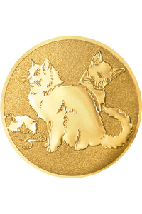 1173-025-100 Эмблема кошки 25 мм 1173-025-100 Эмблема кошки 25 мм