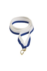 Лента сине-белая 10 мм