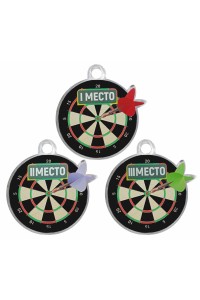Комплект акриловых медалей "Дартс" тип 1