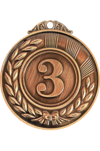 Медаль "Борис" 70 мм, 3 место