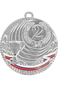 Медаль "Дон" 50 мм триколор, 2 место