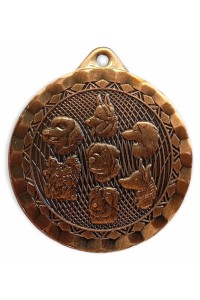 Медаль LD147 (Собаки) бронза