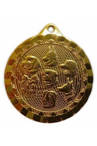 Медаль LD147 (Собаки) золото