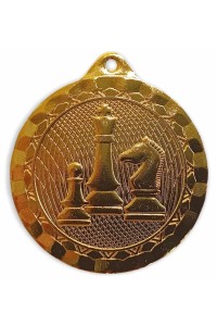 Медаль LD148 (Шахматы) золото