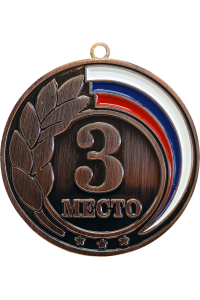 Медаль "Тобол" 70мм, 3 место