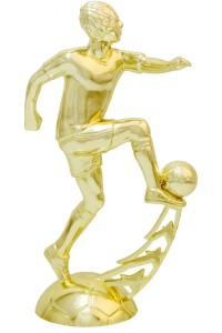 Фигура пластиковая B201/G "Футбол".Высота 14,5 см. Цвет Золото Фигура пластиковая B201/G "Футбол".Высота 14,5 см. Цвет Золото