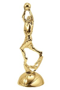Фигура пластиковая B202/G "Баскетбол". Высота 15 см. Цвет Золото Фигура пластиковая B202/G "Баскетбол". Высота 15 см. Цвет Золото