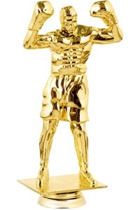 Фигура пластиковая B203/G "Бокс". Высота 16 см. Цвет Золото Фигура пластиковая B203/G "Бокс". Высота 16 см. Цвет Золото