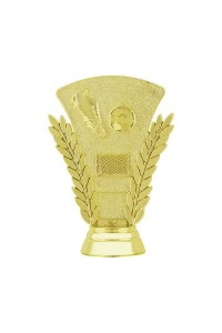 Фигура пластиковая B222/G "Футбол". Высота 10 см. Цвет Золото Фигура пластиковая B222/G "Футбол". Высота 10 см. Цвет Золото