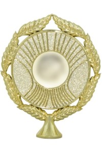 Фигура пластиковая B232/G Эмблемоноситель. Высота 9 см. Цвет Золото