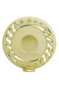 Фигура пластиковая B304/G "Эмблемоноситель". Высота 8,5 см. Цвет Золото