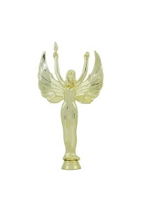 Фигура пластиковая B322/G "Ника". Высота 24,5 см. Цвет Золото