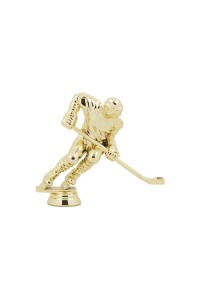 Фигура пластиковая B335/G "Хоккей". Высота 12 см. Цвет Золото