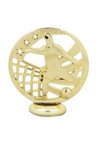 Фигура пластиковая B356/G "Футбол". Высота 8 см. Цвет Золото Фигура пластиковая B356/G "Футбол". Высота 8 см. Цвет Золото