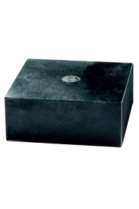 Постамент мрамор 90*50 мм, чёрный