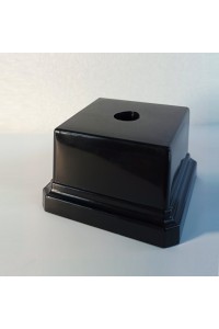 Постамент пластиковый 50*50*40 Мм, чёрный