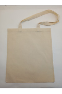 Сумка-шоппер для покупок, белая, саржаНФ-00004544